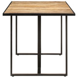 Vidaxl eettafel 180 cm ruw mangohout