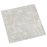 Vidaxl vloerplanken zelfklevend 55 st 5,11 m² pvc lichtgrijs