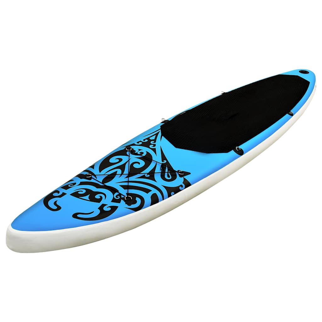 Vidaxl stand up paddleboardset opblaasbaar 305x76x15 cm blauw