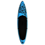 Vidaxl stand up paddleboardset opblaasbaar 320x76x15 cm blauw