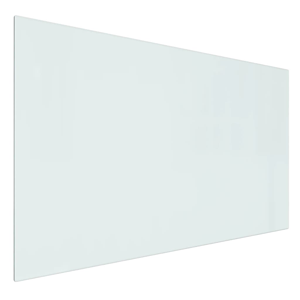 Vidaxl glasplaat openhaard rechthoekig 100x60 cm