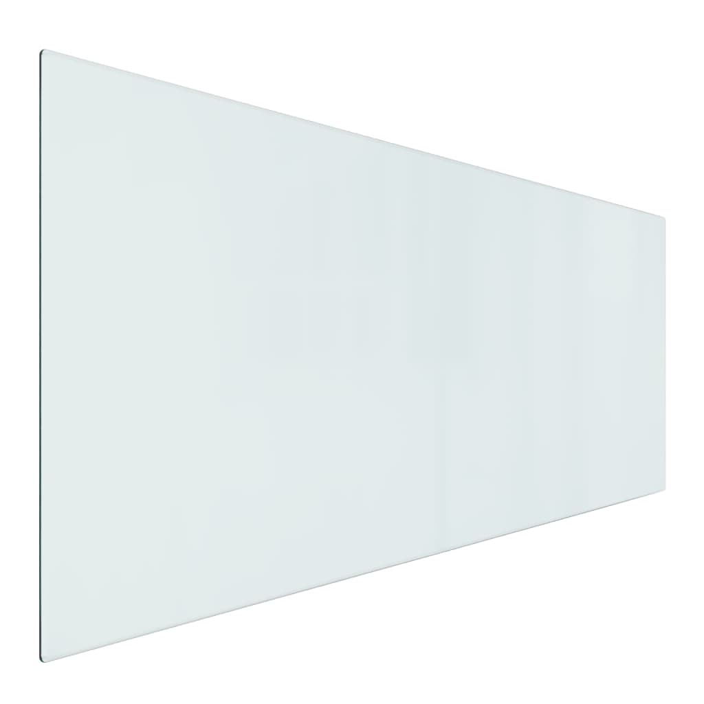 Vidaxl glasplaat openhaard rechthoekig 120x50 cm