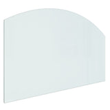 Vidaxl glasplaat openhaard 100x60 cm