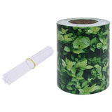 Vidaxl tuinscherm 35x0,19 m pvc groen