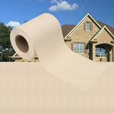 Vidaxl tuinscherm 35x0,19 m pvc crème