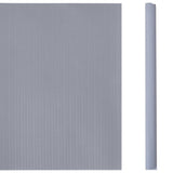 Vidaxl tuinscherm 35x0,19 m pvc mat lichtgrijs