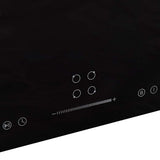 Vidaxl inductiekookplaat 4 zones aanraakbediening 7000 w 77 cm glas