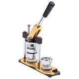 Vidaxl buttonmachine draaipunch met 500 st buttononderdelen 37 mm
