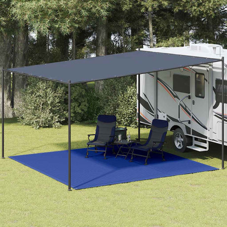 Vidaxl tenttapijt 400x400 cm hdpe blauw