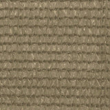 Vidaxl balkonscherm 120x500 cm hdpe taupe