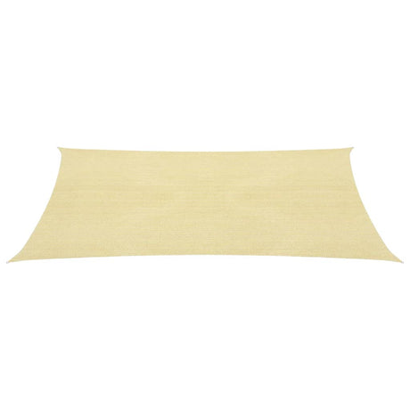 VidaXL Zonnezeil 160 g m² 2,5x2,5 m HDPE beige