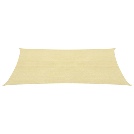 VidaXL Zonnezeil 160 g m² 2,5x3,5 m HDPE beige