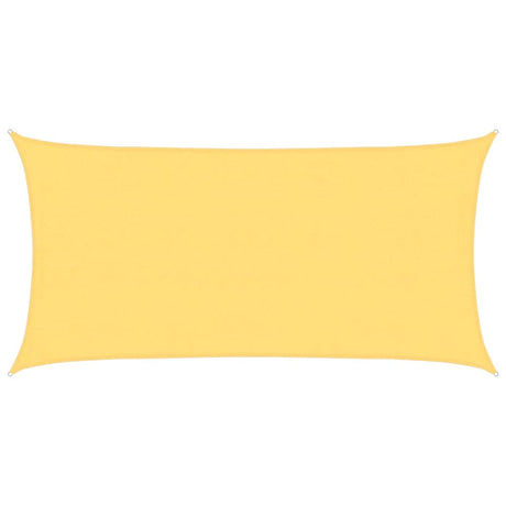 Vidaxl zonnezeil 160 g m² 4x7 m hdpe beige