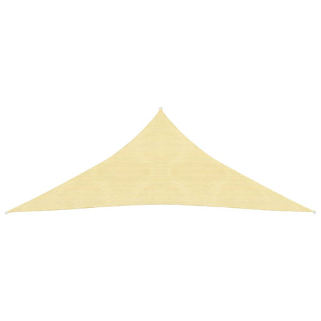 VidaXL Zonnezeil 160 g m² 3x4x4 m HDPE beige