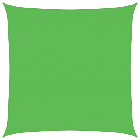 Vidaxl zonnezeil 160 g m² 4,5x4,5 m hdpe lichtgroen