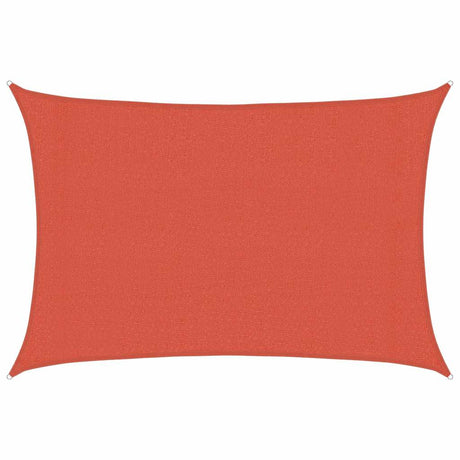 Vidaxl zonnezeil 160 g m² 3x4,5 m hdpe terracottakleurig