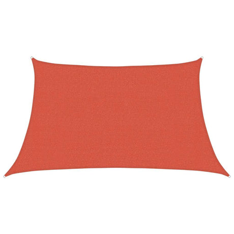 Vidaxl zonnezeil 160 g m² 3 4x2 m hdpe terracottakleurig