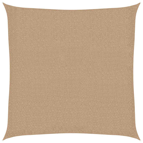 Vidaxl zonnezeil 160 g m² 2,5x2,5 m hdpe taupe