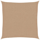 Vidaxl zonnezeil 160 g m² 3x3 m hdpe taupe