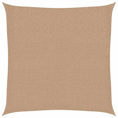 Vidaxl zonnezeil 160 g m² 3x3 m hdpe taupe