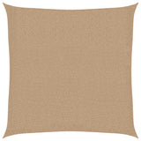 Vidaxl zonnezeil 160 g m² 7x7 m hdpe taupe