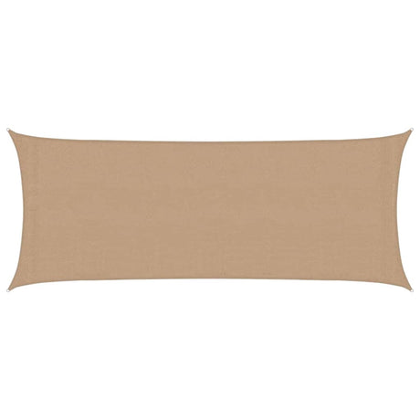 Vidaxl zonnezeil 160 g m² 2x4,5 m hdpe taupe