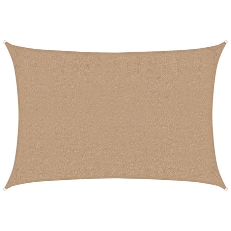 Vidaxl zonnezeil 160 g m² 2,5x3,5 m hdpe taupe