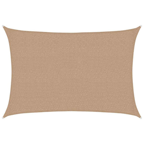 Vidaxl zonnezeil 160 g m² 2,5x3,5 m hdpe taupe