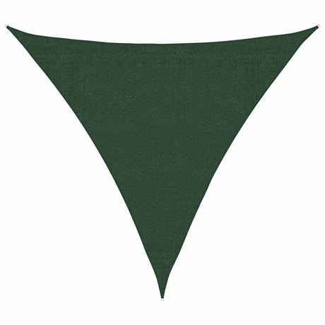 Vidaxl zonnezeil 160 g m² 3x3x3 m hdpe donkergroen