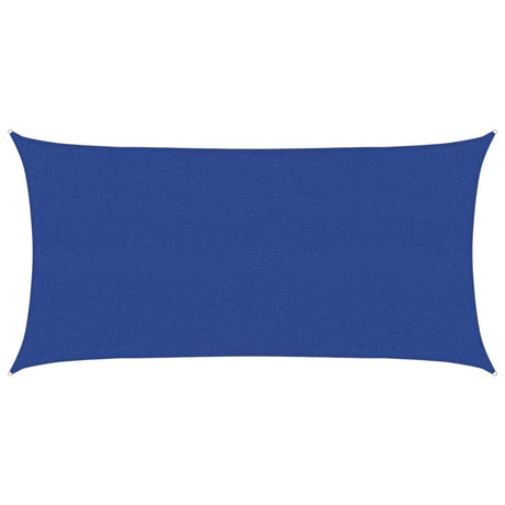Vidaxl zonnezeil 160 g m² 2x3,5 m hdpe blauw