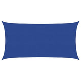 Vidaxl zonnezeil 160 g m² 2x4 m hdpe blauw