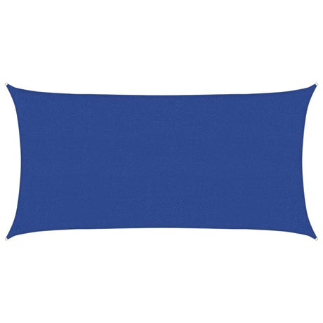 Vidaxl zonnezeil 160 g m² 2x4 m hdpe blauw