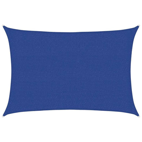 Vidaxl zonnezeil 160 g m² 2,5x4 m hdpe blauw