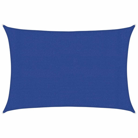 Vidaxl zonnezeil 160 g m² rechthoekig 3x4 m hdpe blauw