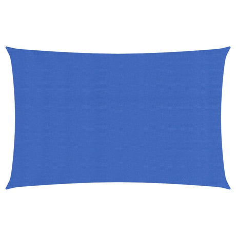 VidaXL Zonnezeil 160 g m² rechthoekig 3x6 m HDPE blauw