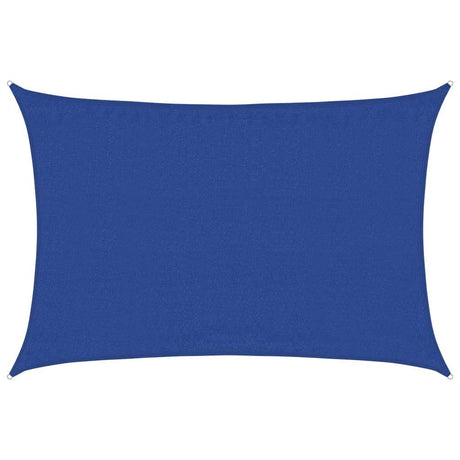 Vidaxl zonnezeil 160 g m² rechthoekig 3,5x5 m hdpe blauw