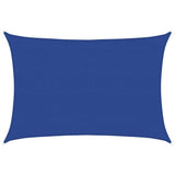 Vidaxl zonnezeil 160 g m² rechthoekig 4x6 m hdpe blauw