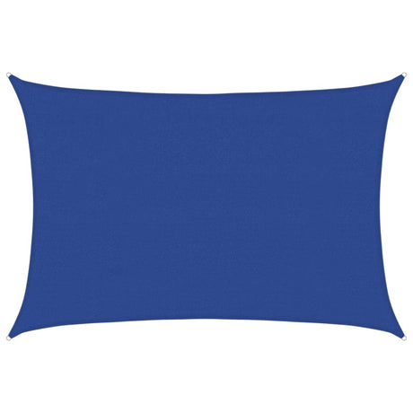 Vidaxl zonnezeil 160 g m² rechthoekig 4x6 m hdpe blauw