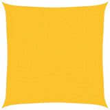 Vidaxl zonnezeil 160 g m² 2,5x2,5 m hdpe geel