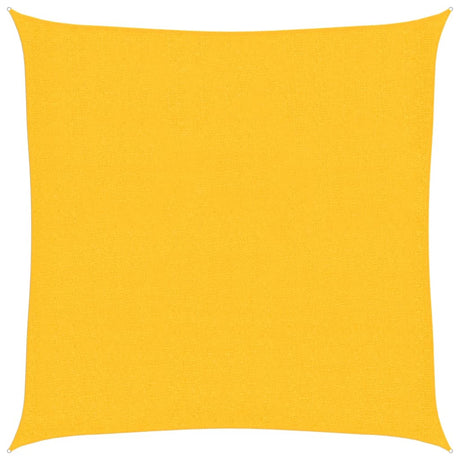 Vidaxl zonnezeil 160 g m² 3x3 m hdpe geel