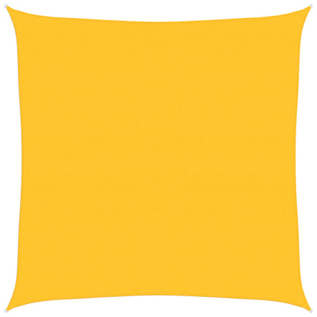 Vidaxl zonnezeil 160 g m² vierkant 4,5x4,5 m hdpe geel