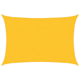 Vidaxl zonnezeil 160 g m² rechthoekig 2x2,5 m hdpe geel
