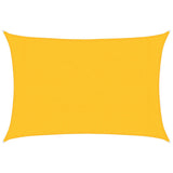 Vidaxl zonnezeil 160 g m² 3x5 m hdpe geel