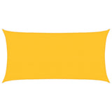 Vidaxl zonnezeil 160 g m² 3x6 m hdpe geel