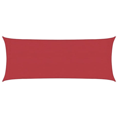 Vidaxl zonnezeil 160 g m² 2x4,5 m hdpe rood