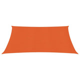 VidaXL Zonnezeil 160 g m² 2,5x2,5 m HDPE oranje