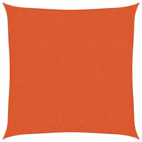 Vidaxl zonnezeil 160 g m² 3x3 m hdpe oranje