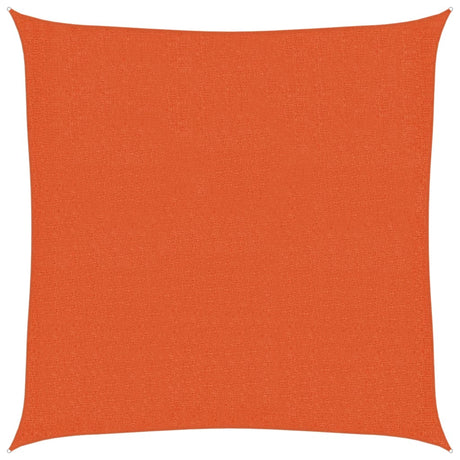 Vidaxl zonnezeil 160 g m² 3x3 m hdpe oranje