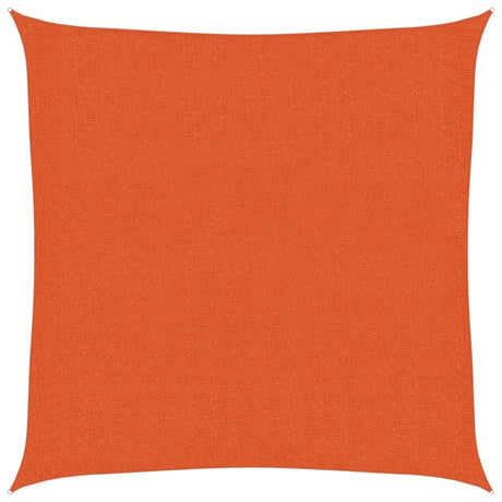 Vidaxl zonnezeil 160 g m² 3,6x3,6 m hdpe oranje