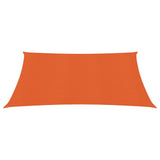 VidaXL Zonnezeil 160 g m² 2x2,5 m HDPE oranje